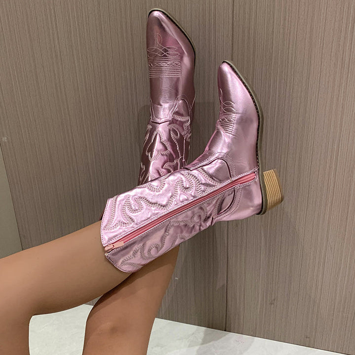 Cowboy stijl laarzen voor dames - Livia