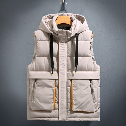 Bodywarmer with hood - Eric
