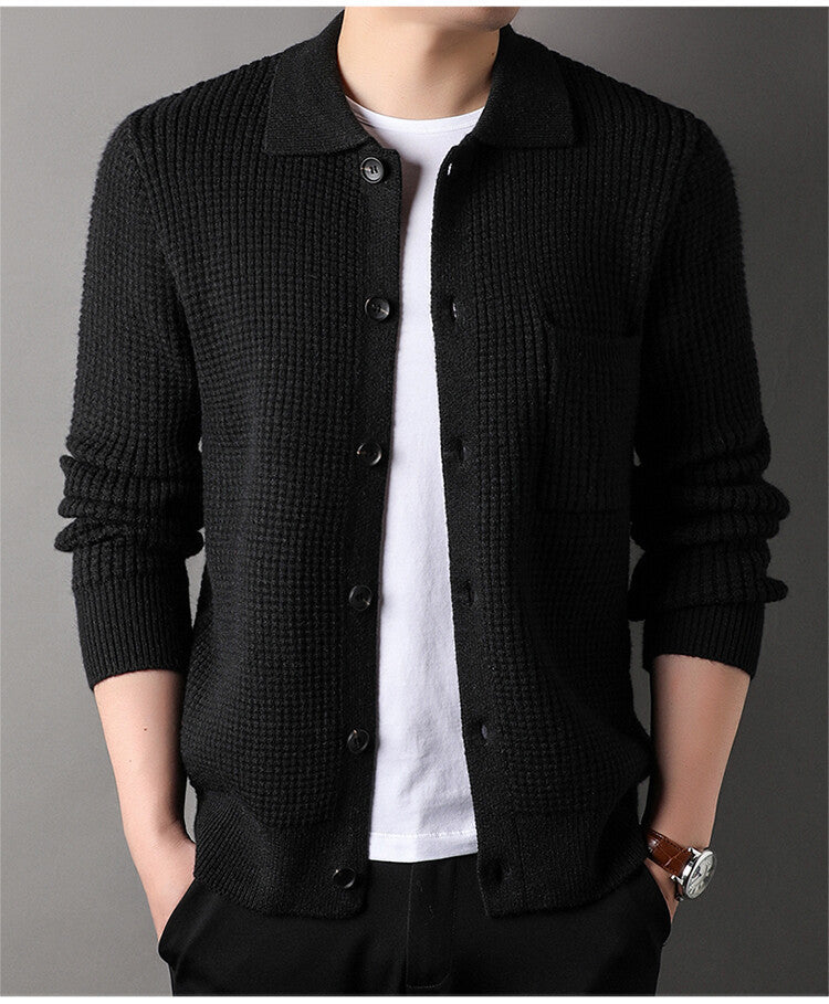 Heren Slim fit jacquard vest - Jack