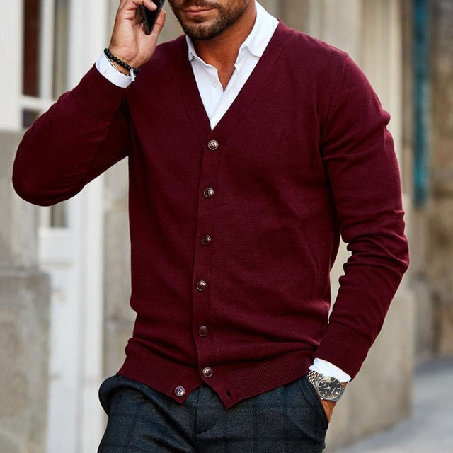 Blazer shirt with V-neck - Giovanni
