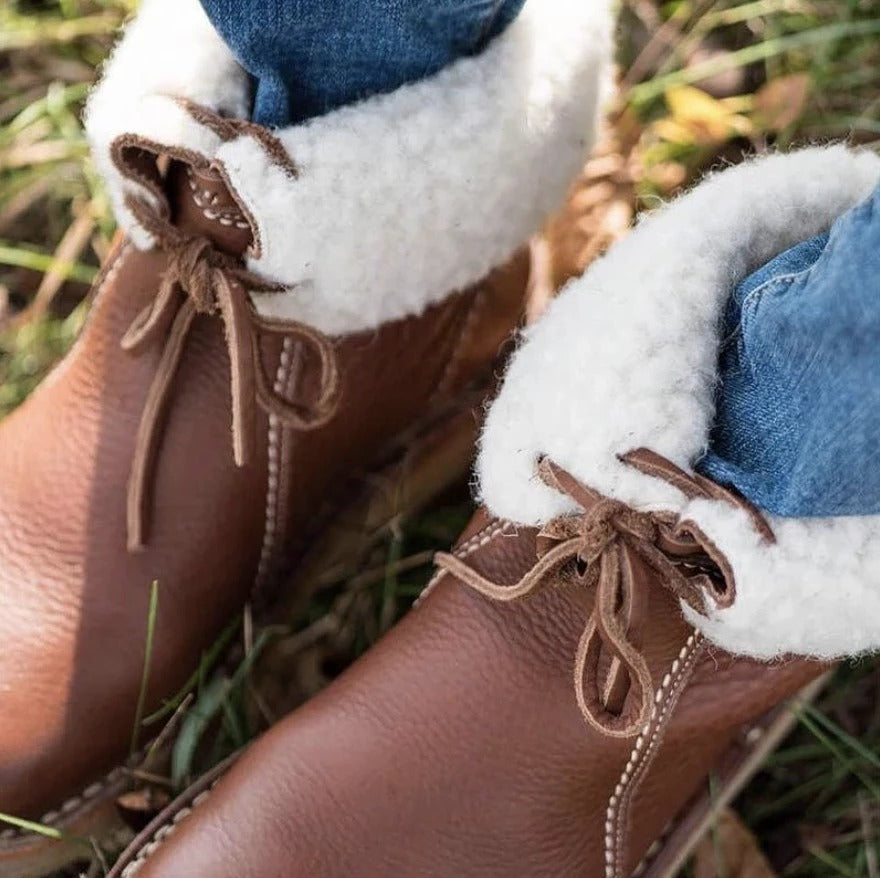 Waterproof boots, wool lined - Mireille