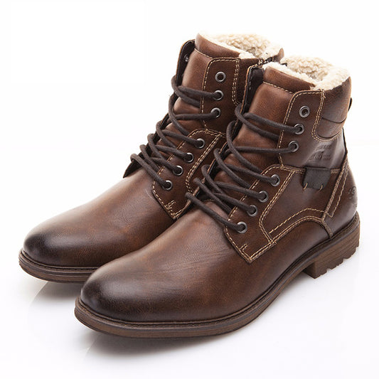 High warm lined winter boots - Jørgen