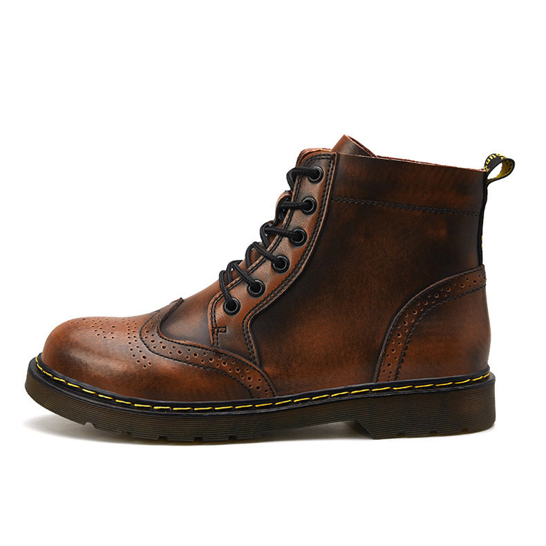 Hoge leren heren schoenen - Condør