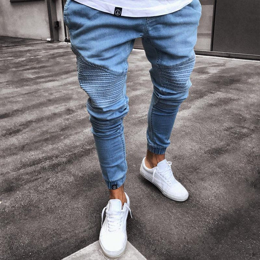 Baggy stretch jeans heren - Vøland