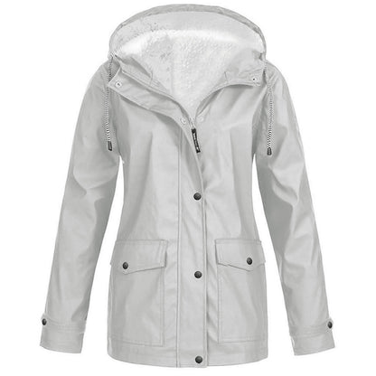 Gevoerde regenjas voor dames - Annabelle