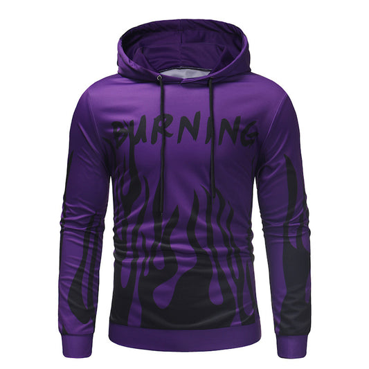 Creatief bedrukte hoodie heren - Maarten