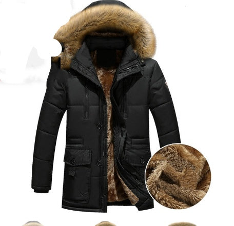 Warme winter parka heren - Jørden