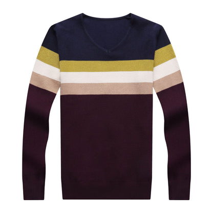 Stijlvolle pullover met V- hals - Jordy