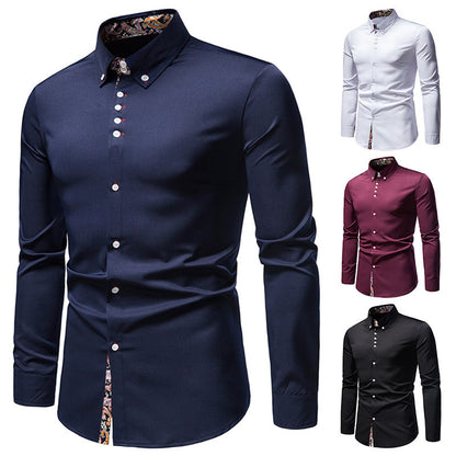 slim fit overhemd heren - Thör