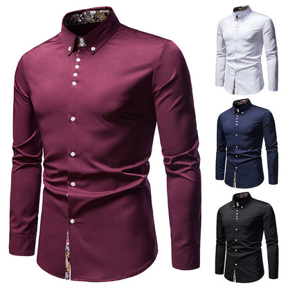 slim fit overhemd heren - Thör