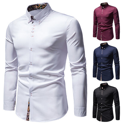 slim fit overhemd heren - Thör