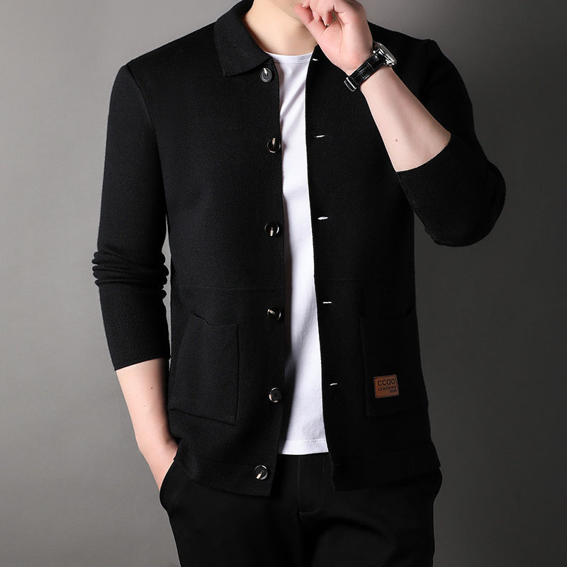 Gebreide heren blazer - Lace