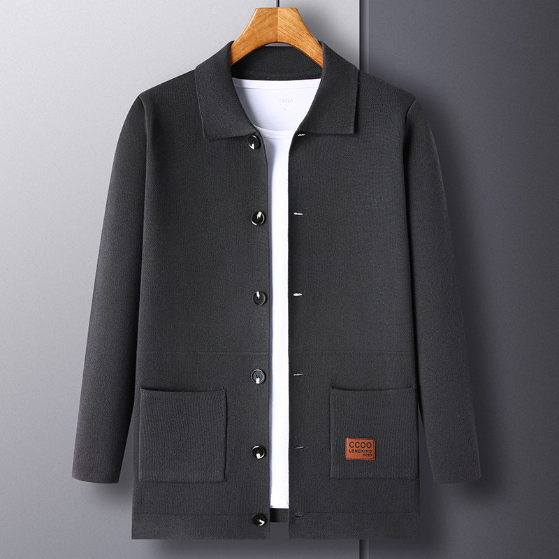 Gebreide heren blazer - Lace