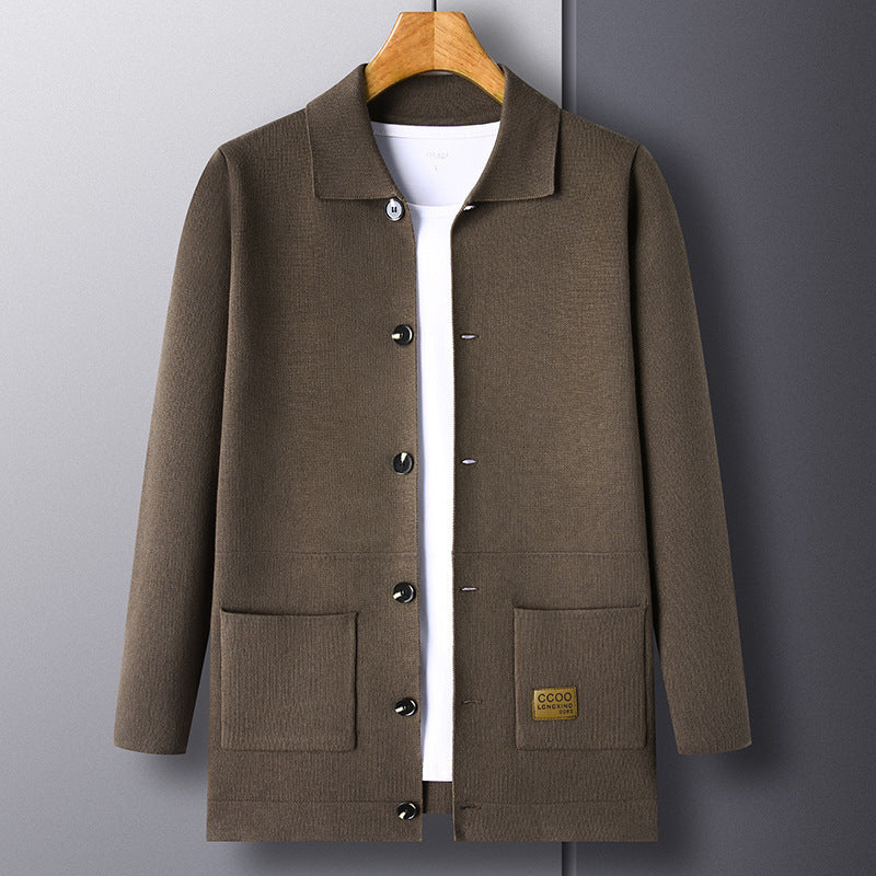 Gebreide heren blazer - Lace