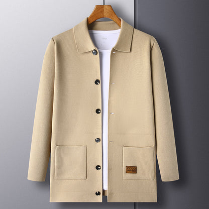 Gebreide heren blazer - Lace
