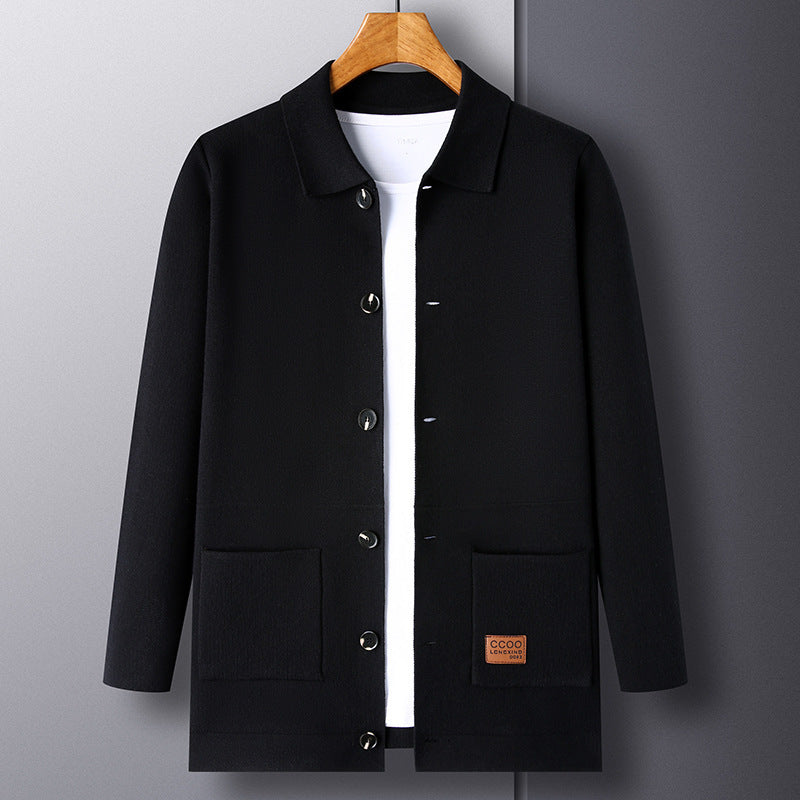 Gebreide heren blazer - Lace