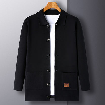 Gebreide heren blazer - Lace