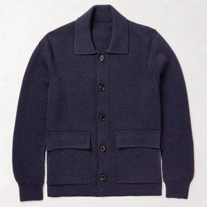 Men's wool cardigan - Rutger