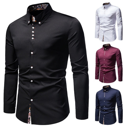 slim fit overhemd heren - Thör