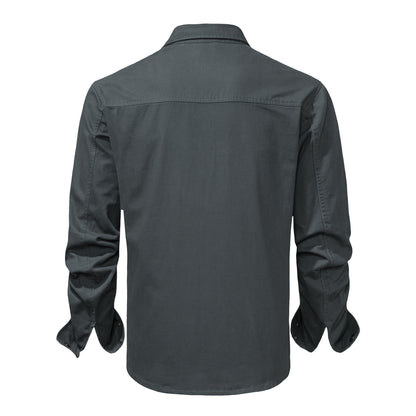 Blouse met corduroy afwerking - Tushi