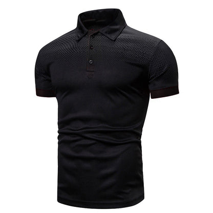 Heren casual polo shirt met 3D digitale print - Jørson