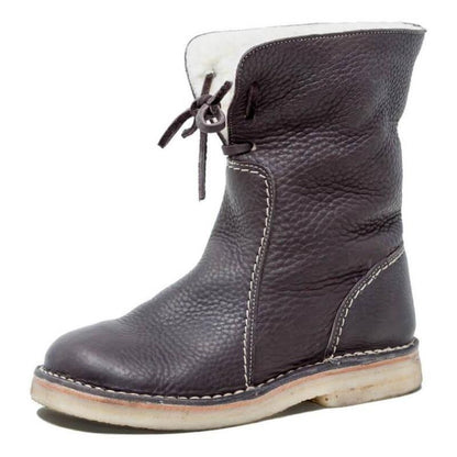 Waterproof boots, wool lined - Mireille