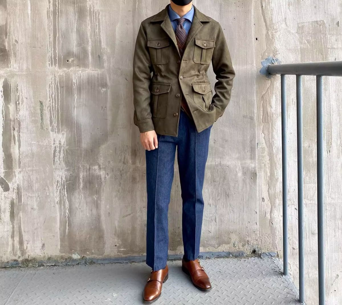 Winterjas met oude look - Endør