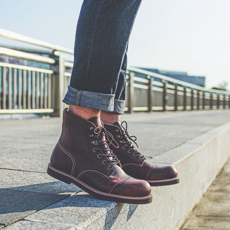 Leren herenschoenen - Max