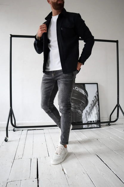 Moderne overhemd jas voor heren - Maxes