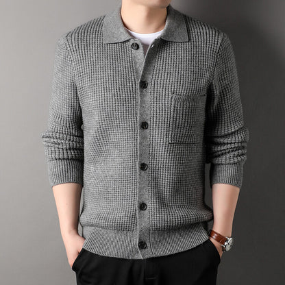 Heren Slim fit jacquard vest - Jack