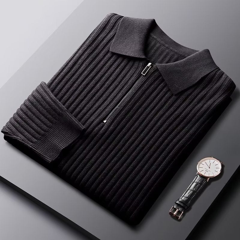 Halfzip sweater heren - Ralph