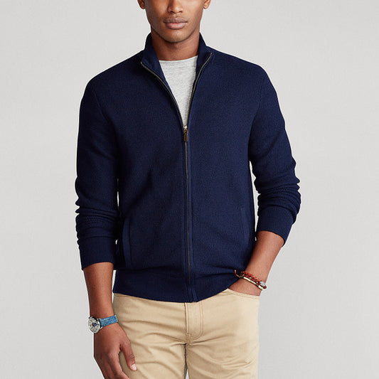 Men's stand-up collar vest - Tomas