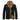 Thick lined winter coat with collar and button closure - Antonio