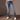 Women's stylish flared jeans - Annefleur