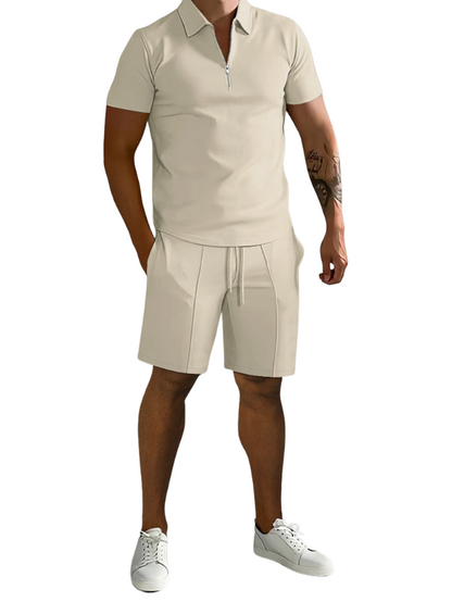 Sporty Chic Polo & Shorts - Thør