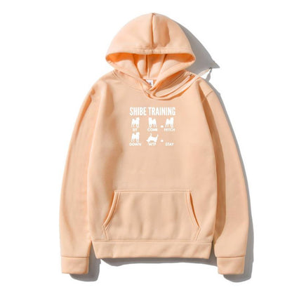 Hoodie met grappige honden opdruk - Erik