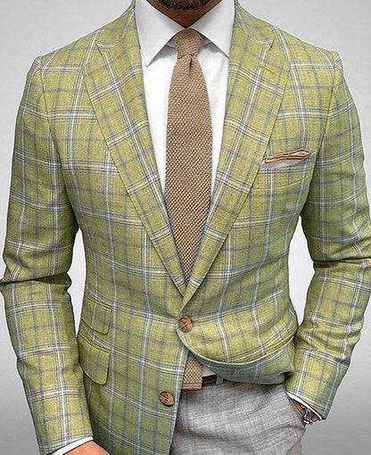 Geruite blazer heren - Wander