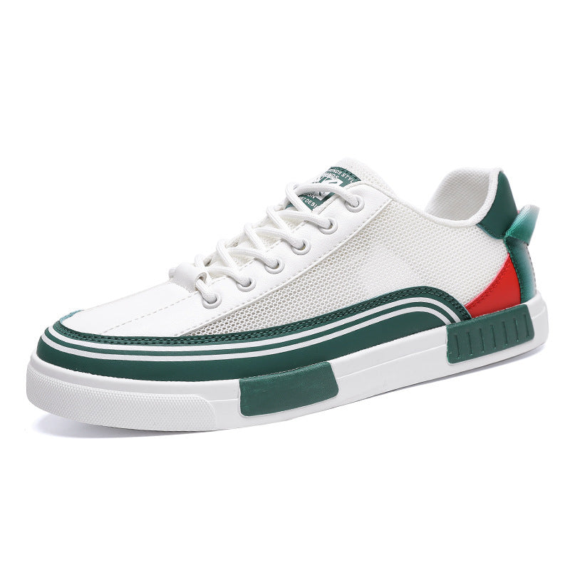 Anton | Sneaker heren met Groene accenten