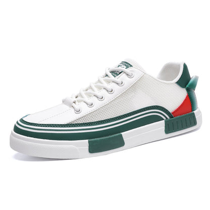 Anton | Sneaker heren met Groene accenten