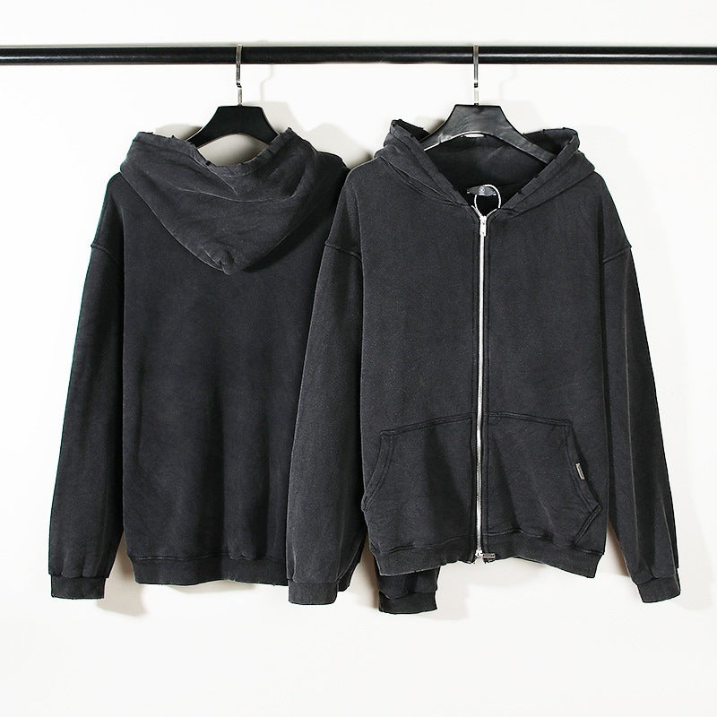 Hoodie met dubbele rits heren - Røssel