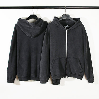 Hoodie met dubbele rits heren - Røssel