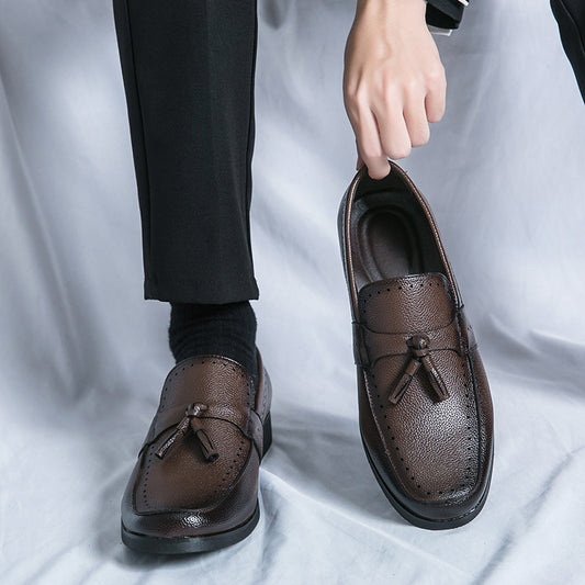 Møjard | Klassieke lederen loafers | Heren