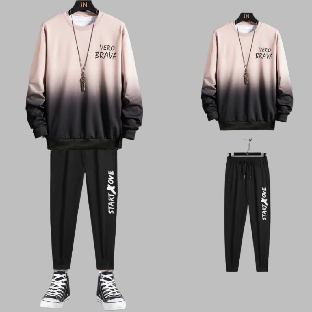 Comfortable trui en broek set - Sølvi