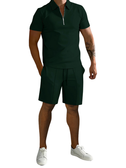 Sporty Chic Polo & Shorts - Thør
