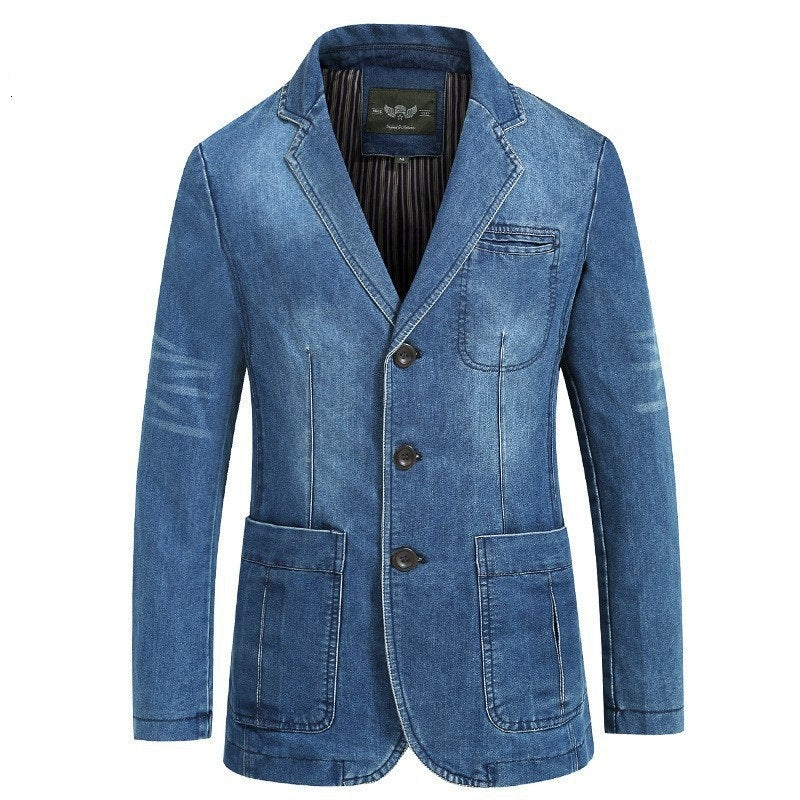 Denim blazer heren - Berend