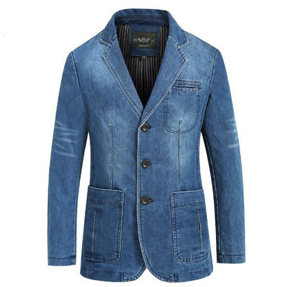 Denim blazer heren - Berend