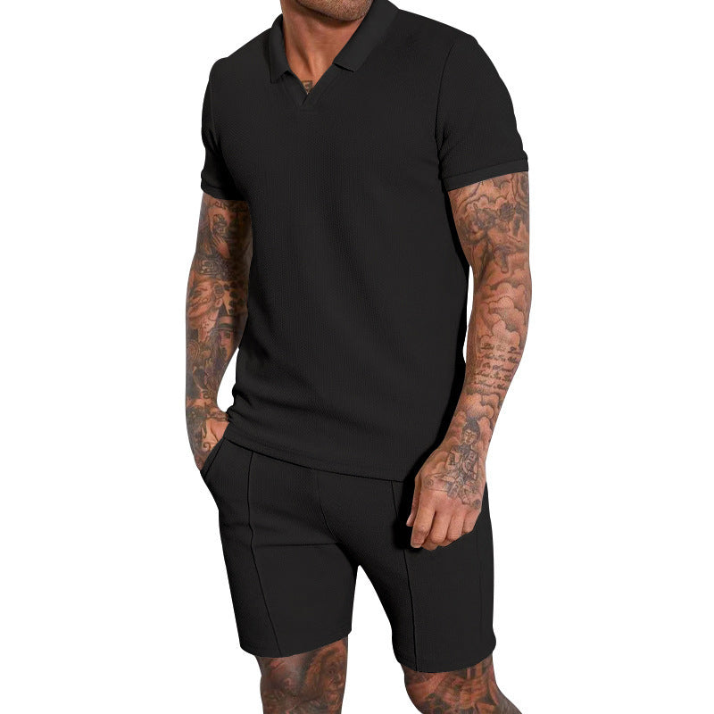 Stijlvolle Polo en korte Broek Set - Thør