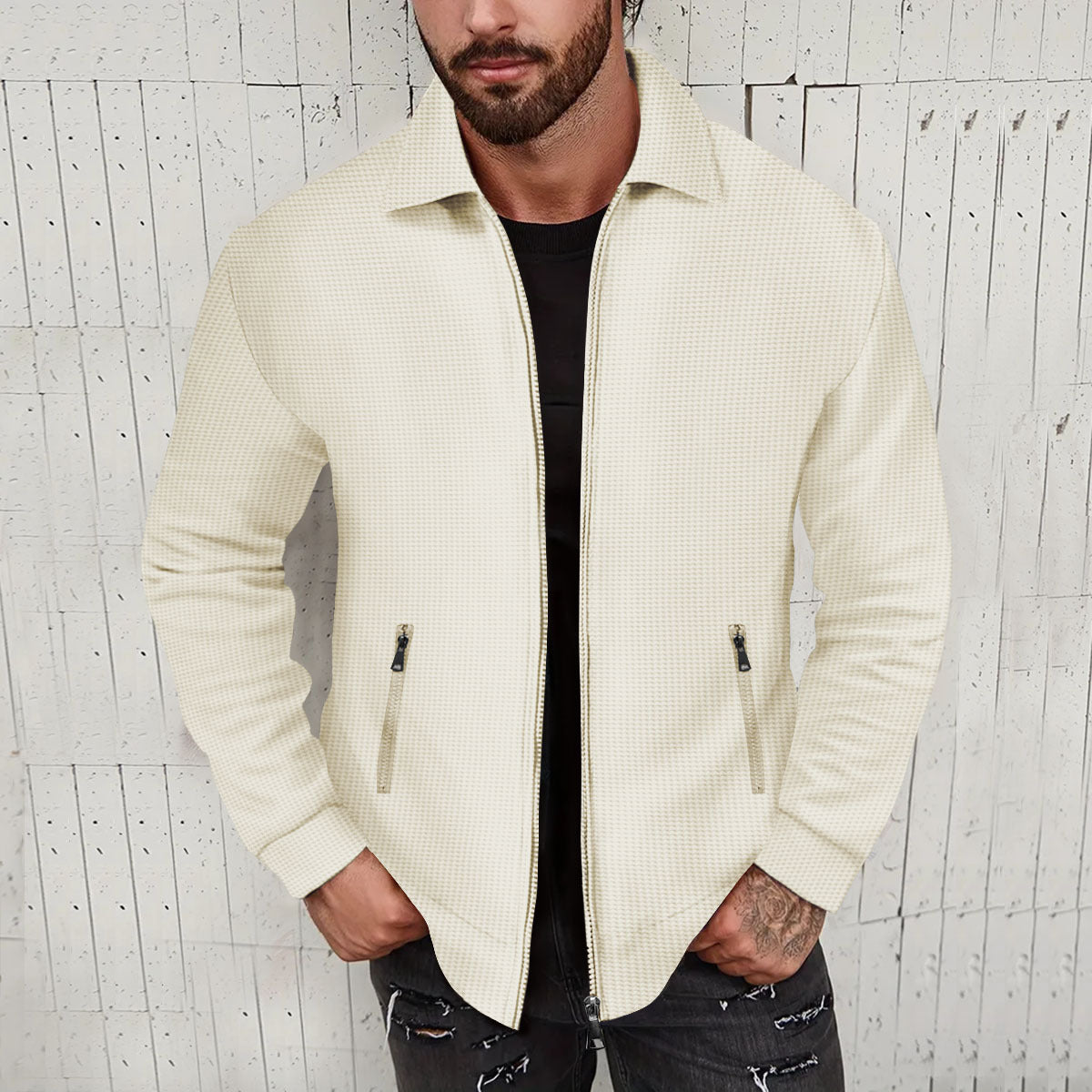 waffle style vest - Bjørn
