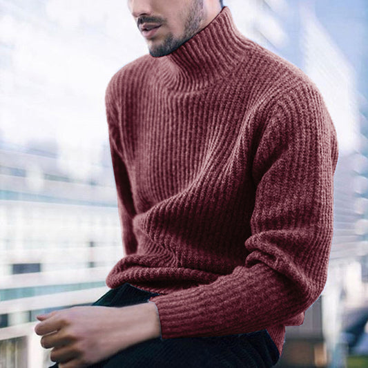 Warm casual winter sweater men - Michael