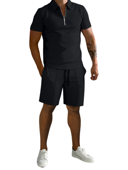 Sporty Chic Polo & Shorts - Thør